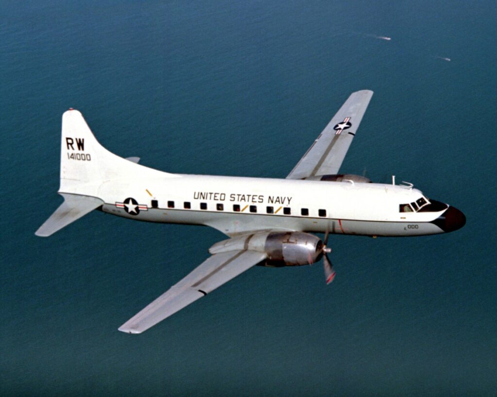 C-131 Samaritan aircraft